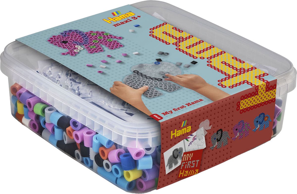 Hama Ironing Bead Set Maxi in Box - Elephant