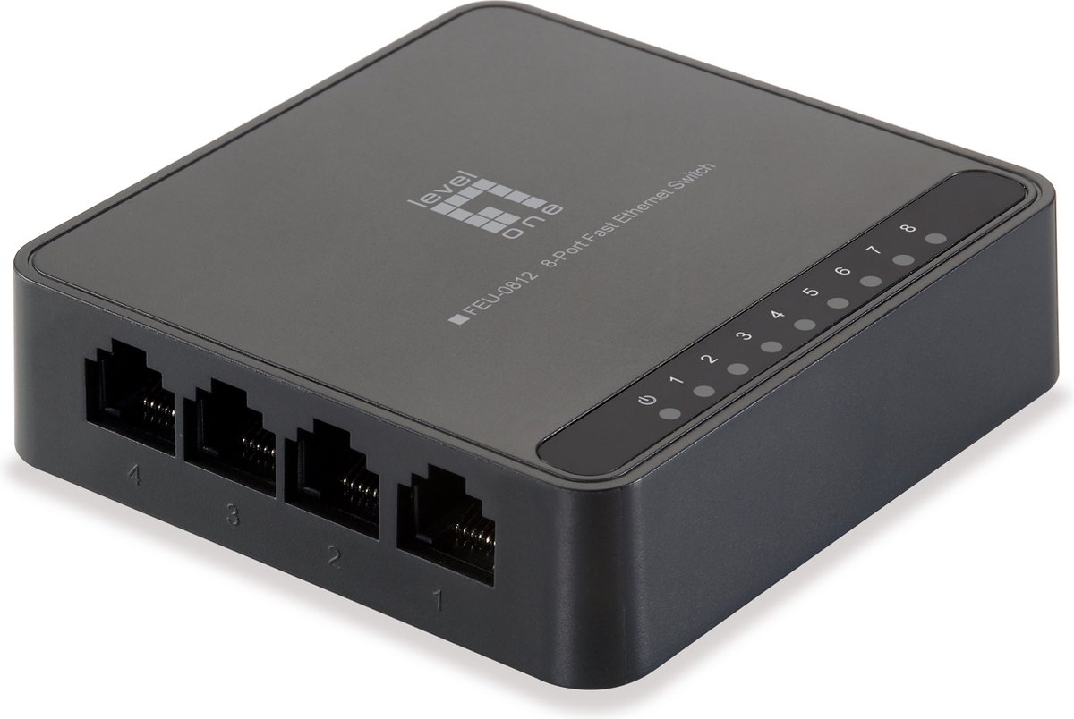 LevelOne FEU-0812 FEU-0812 8-Port Fast Ethernet Switch