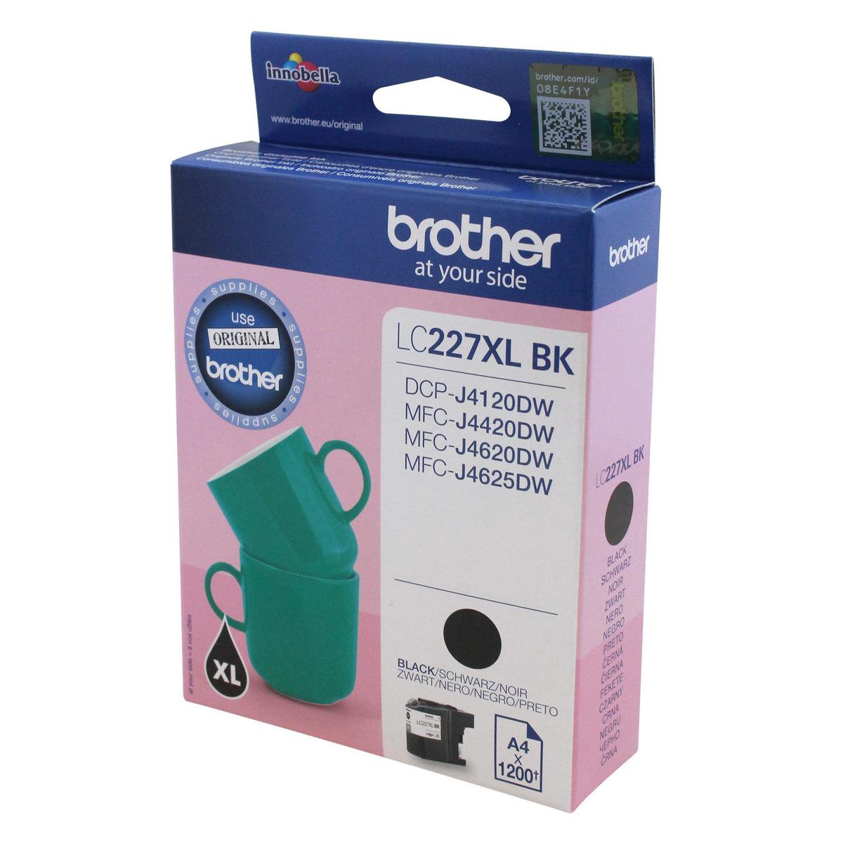 Brother Bläck Svart Lc227xlbk, 1,2k