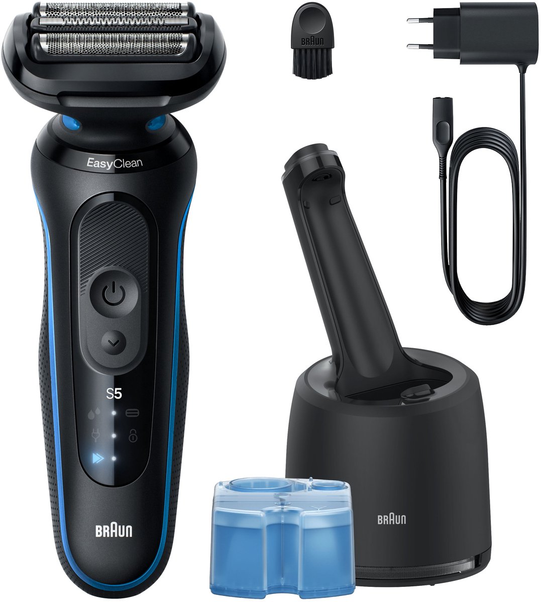 Braun Series 5 52-B7000cc Máquina de afeitar de láminas Recortadora Negro
