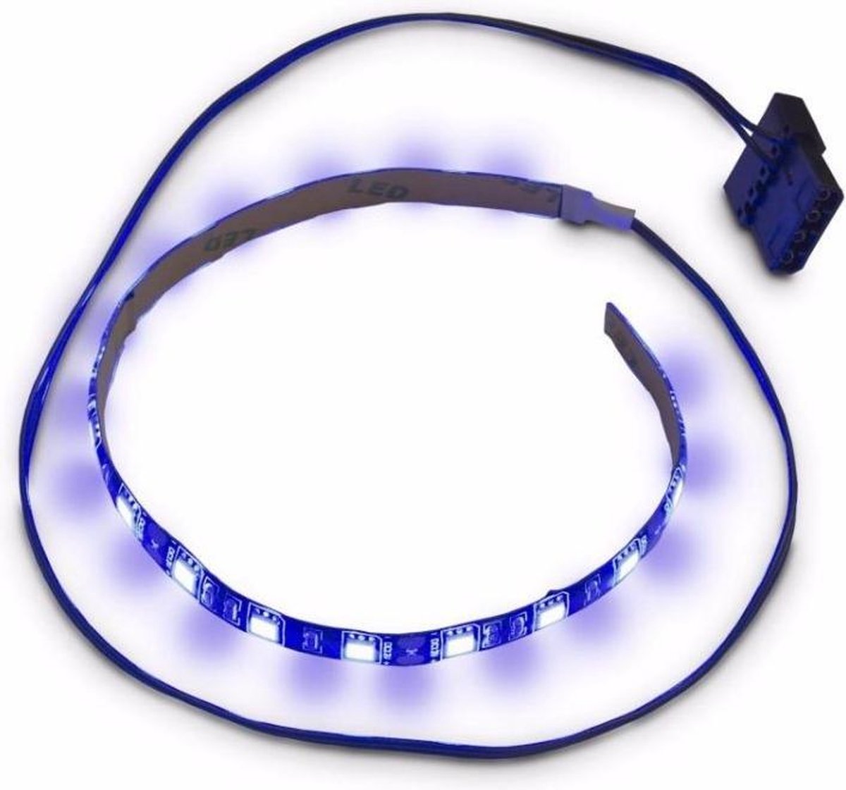Inter-Tech LED Streifen 30 cm Molex Blaue LEDs