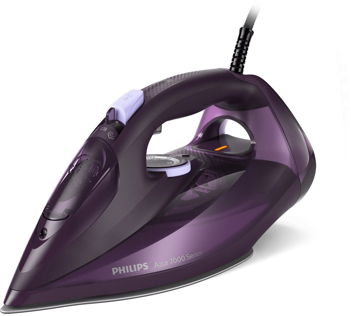 Philips Ångstrykjärn Azur 7000 Series DST7051 - steam iron - sole plate: SteamGlide Elite