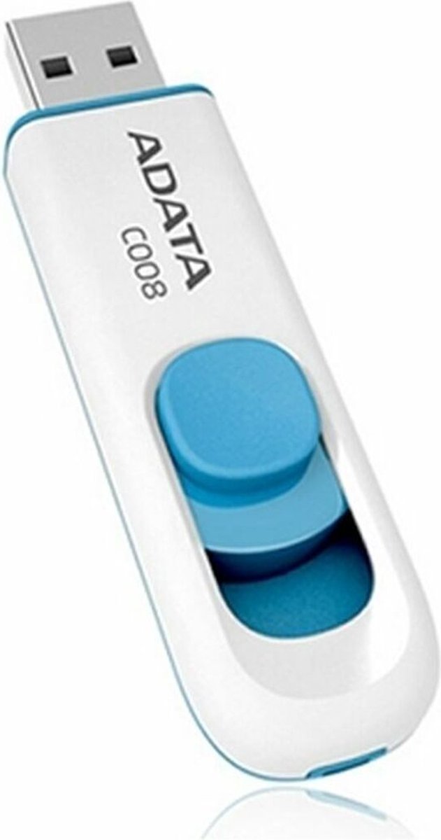A-Data Classic Series C008 Capless - Vit - 32GB - USB-minne