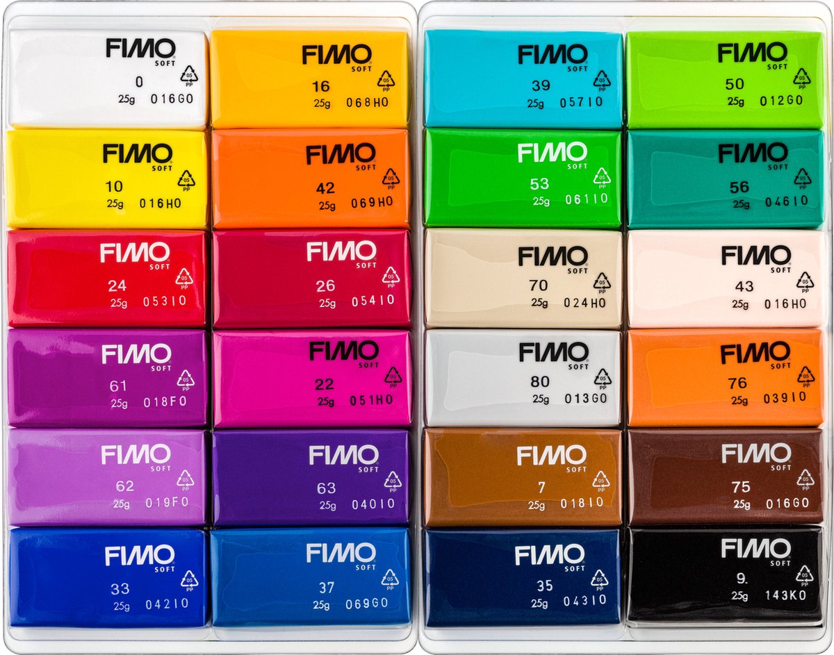 Staedtler Set Mod. clay FIMO soft MP BaC