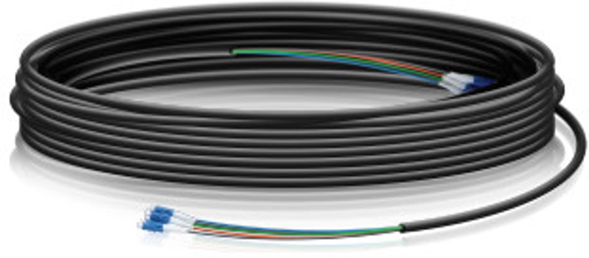 Ubiquiti OS1 Simplex LC UPC Fiber Patch Cable 91.5m - Svart - 91m