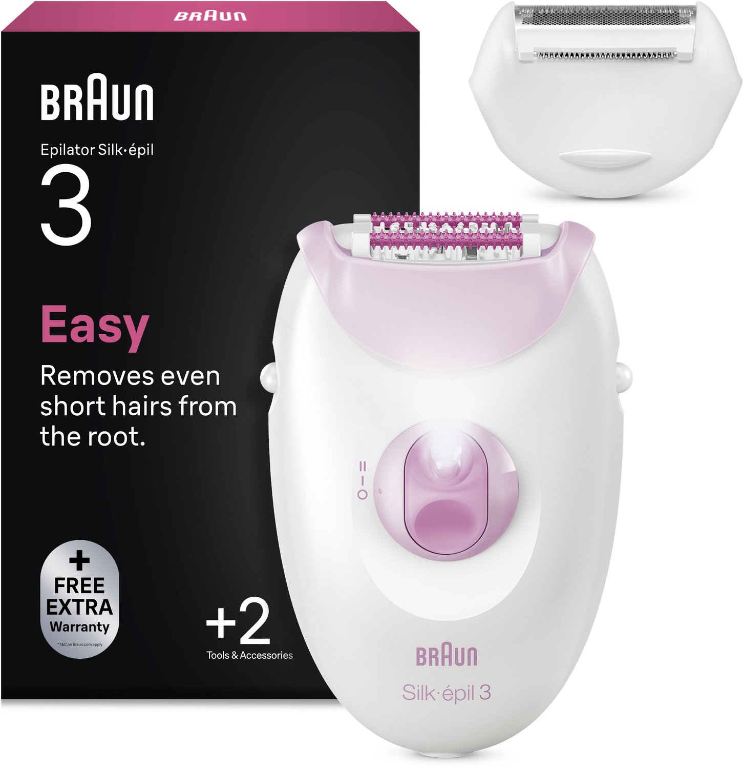 DEPIL. BRAUN SE3-031 SILKEPIL3 3EN1