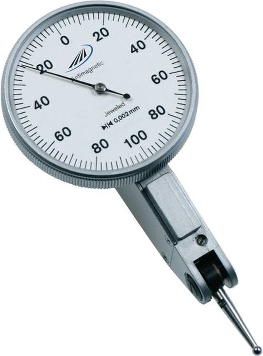 HELIOS PREISSER DIN 2270 0715303 Følerarmsmåleur 0.2 mm Aflæsning: 0.002 mm