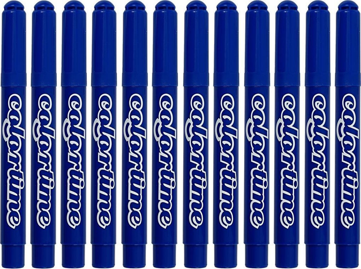 Creativ Company Blue Jumbo markers 12pcs.