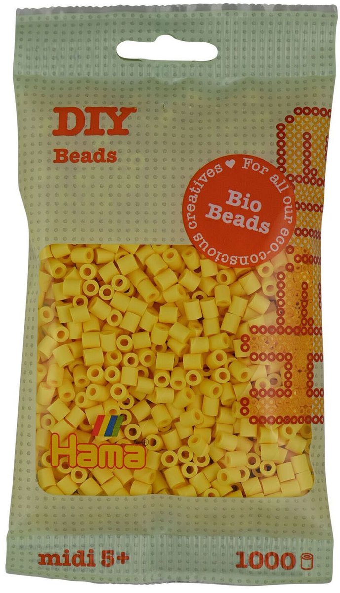 Hama Bio Beads - Light Yellow 1000 pcs