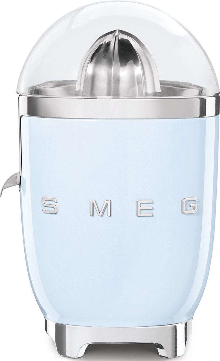 EXPRIMIDOR SMEG CJF11PBEU | AZUL LINEA | AÑOS 50