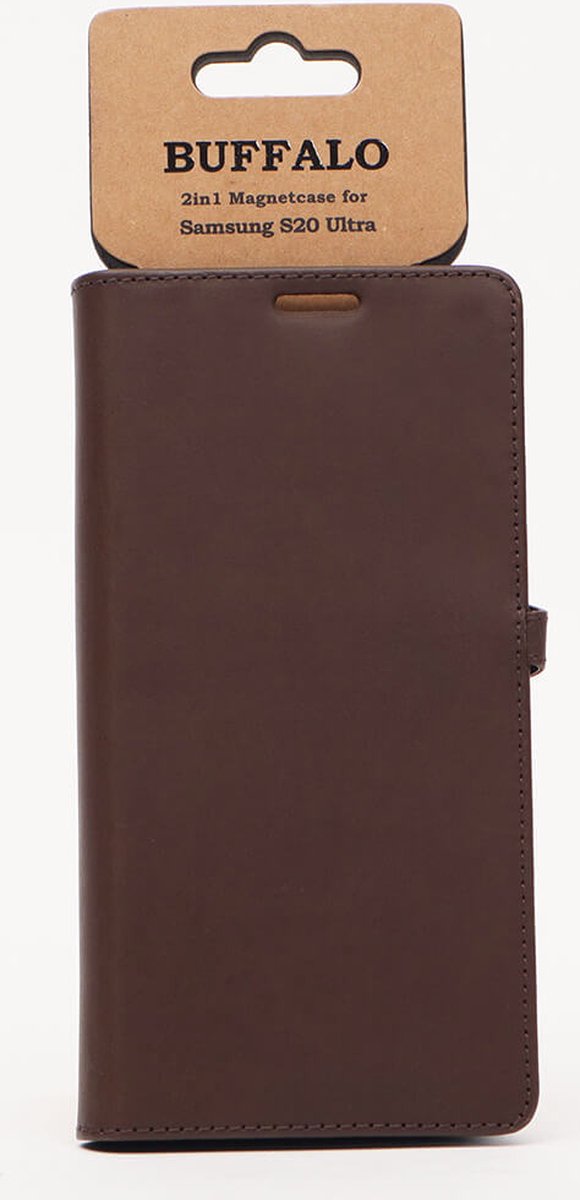 Buffalo Wallet Leather for Samsung Galaxy S20 Ultra - Brown