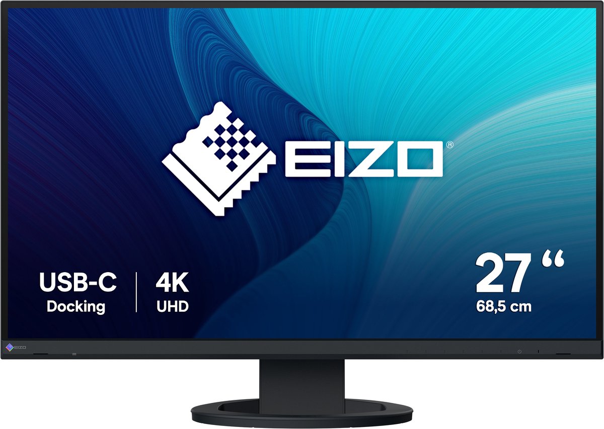 27" EIZO FlexScan EV2740S-BK - 3840x2160 (4K) - IPS - 70W USB-C
