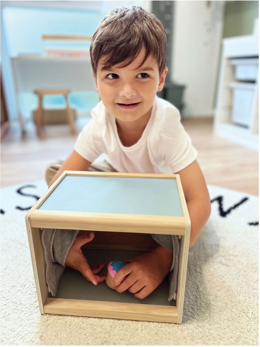 Small Foot - Wooden Sensory Feeling Box Sensory