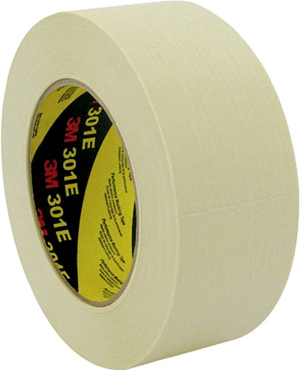 3M 301E 3011850 Crepebånd Beige (L x B) 50 m x 18 mm 1 stk