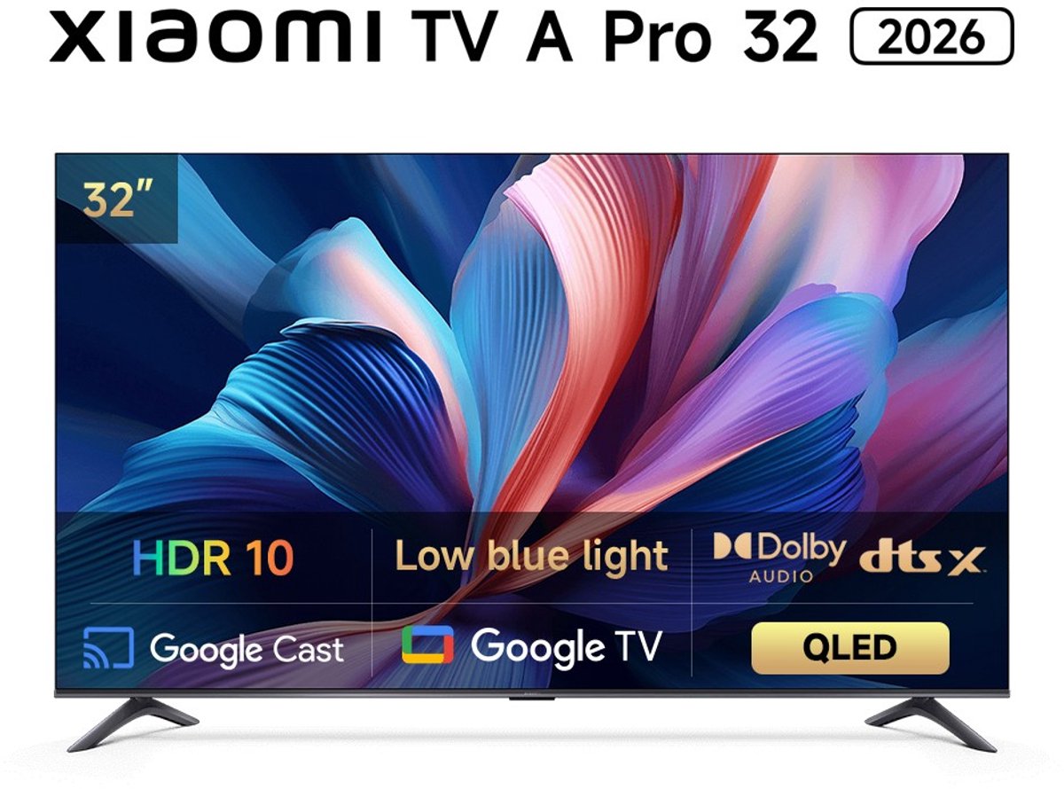 Xiaomi 32" TV LED 720p A Pro 2026