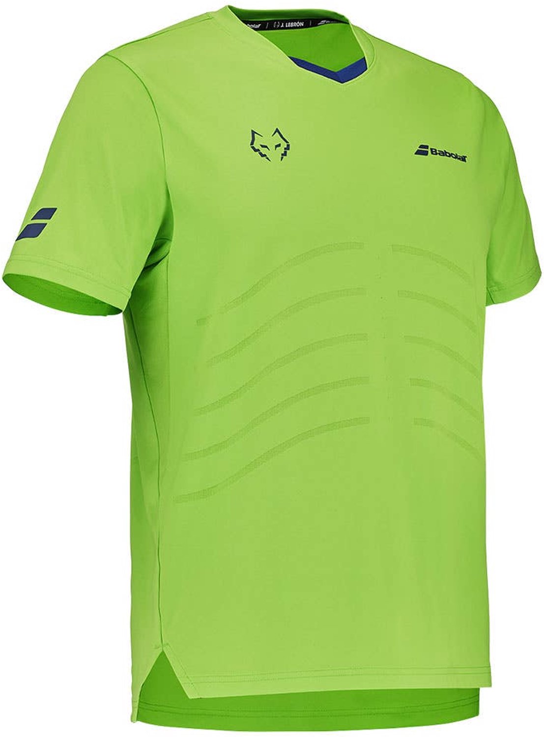 Camiseta Babolat J. Lebron Flash Verde Oficial 2026
