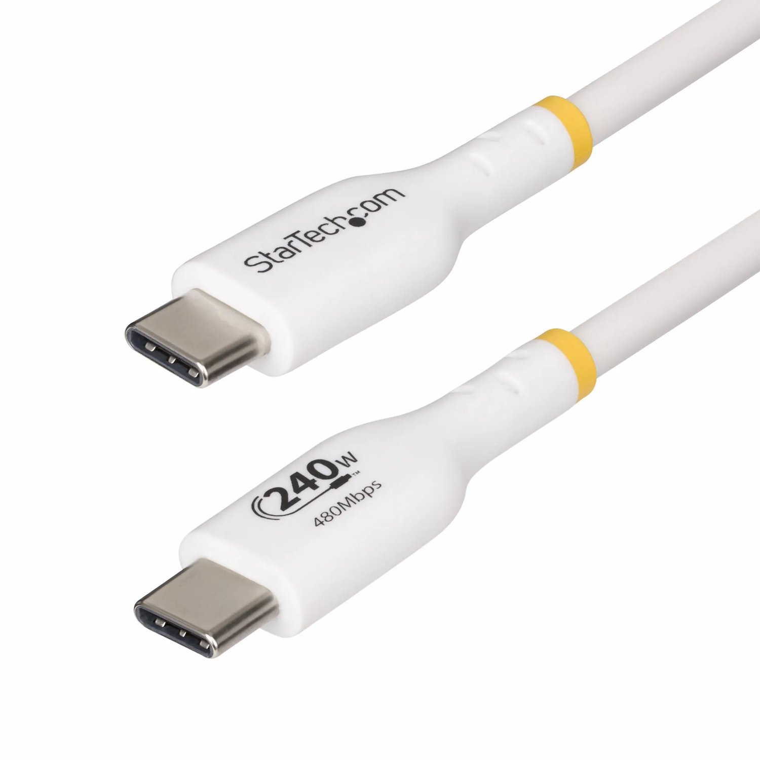 StarTech.com 4m USB C Charging Cable USB-IF Certified USB-C Cable 240W - USB-C cable - 24 pin USB-C to 24 pin USB-C - 4 m