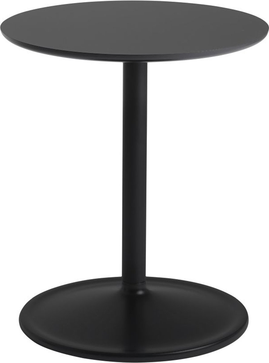 Muuto Mesa auxiliar Soft 48 cm negro