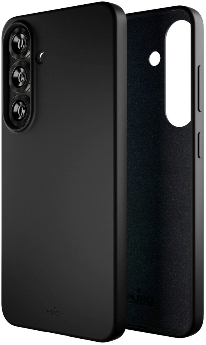 sbs mobile Cover Samsung Galaxy S25 Sort Induktiv opladning PUSGS25ICONBLK