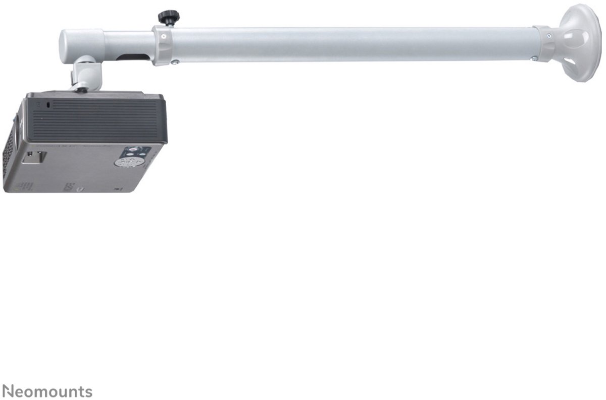 Neomounts BEAMER-W100SILVER Projektor-vægholder Vippebar, Drejbar Vægafstand (max.): 123 cm Sølv