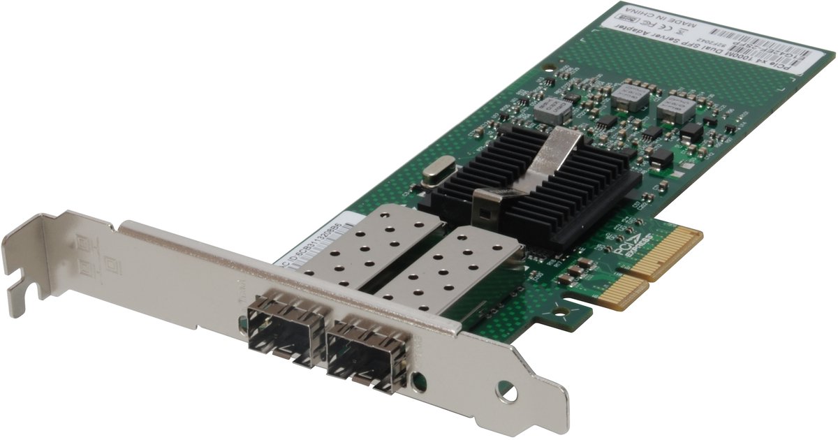 LevelOne GNC-0122 - network adapter - PCIe x4 - 1000Base-LX/1000Base-SX x 2