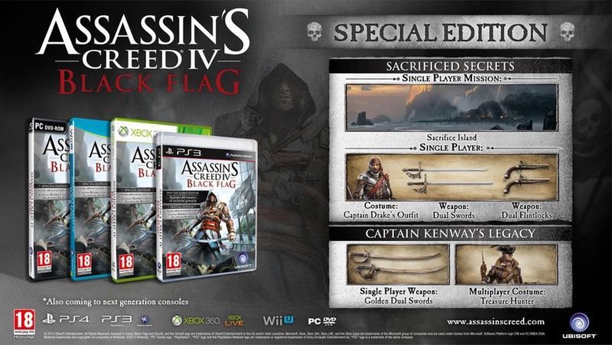 Assassin's Creed IV: Black Flag - Nintendo Wii U - Action
