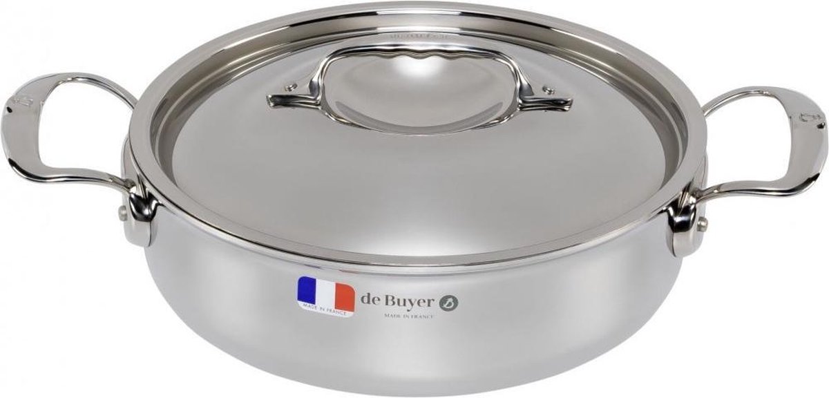 De Buyer AFFINITY saute pan - 24 cm - 3 L