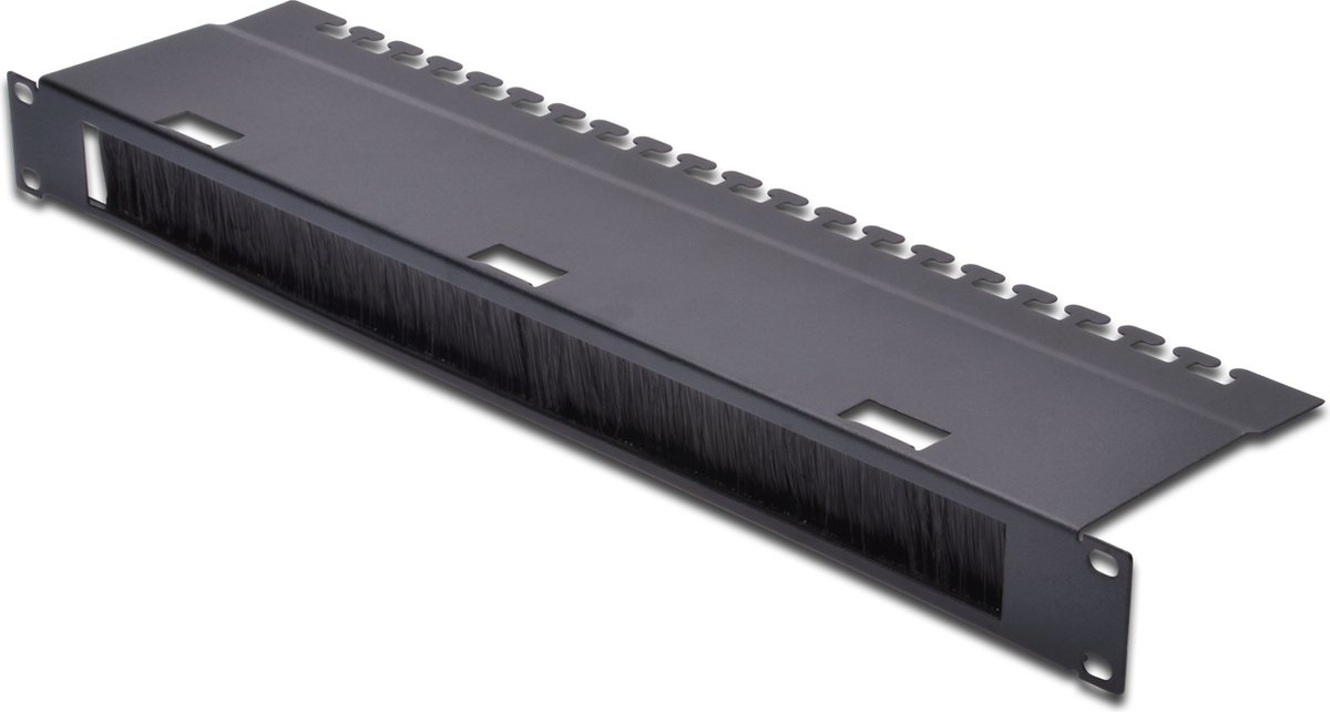 Digitus Dn-19 Org-3u-sw Kabelgenomföring Med Borste