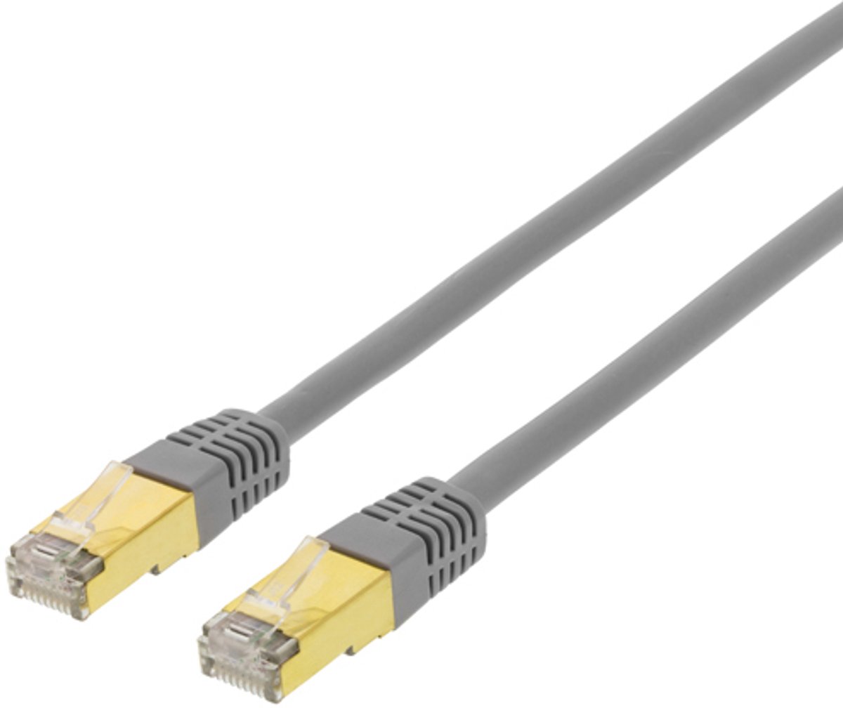 Pro LAN CAT 6/A S/FTP - Grå - 10m
