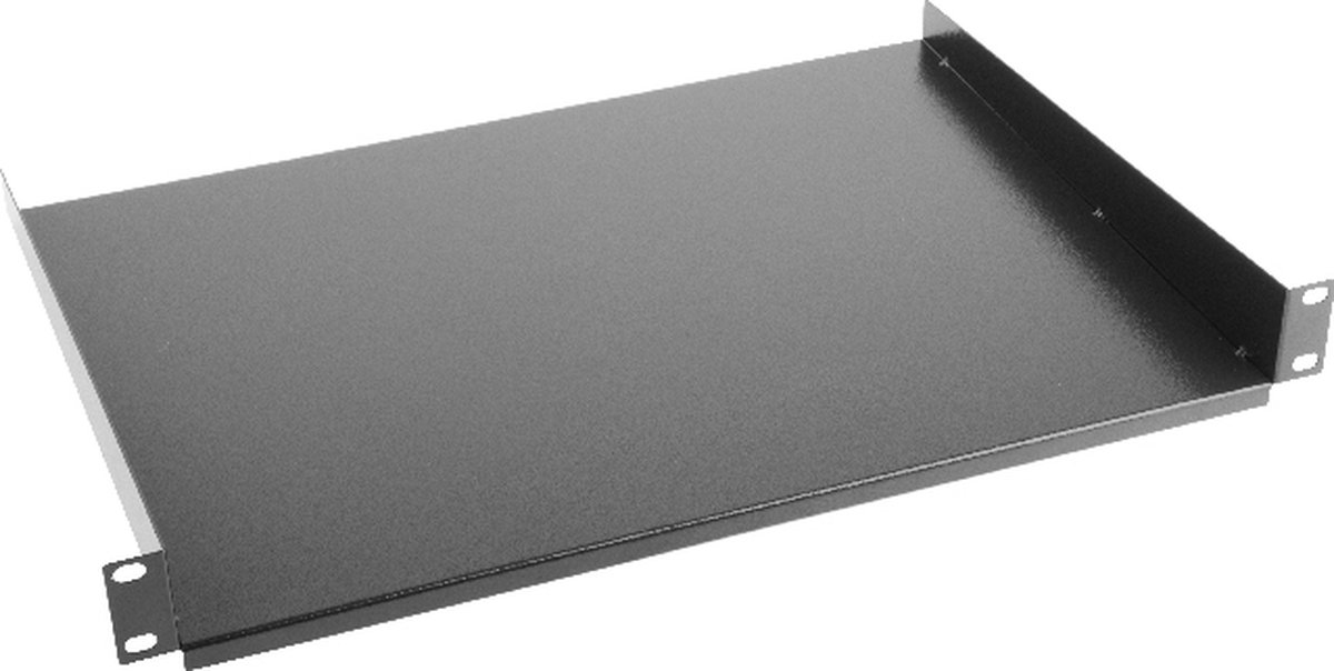 Lanberg AK-1008-B - 1U - Fixed Shelf