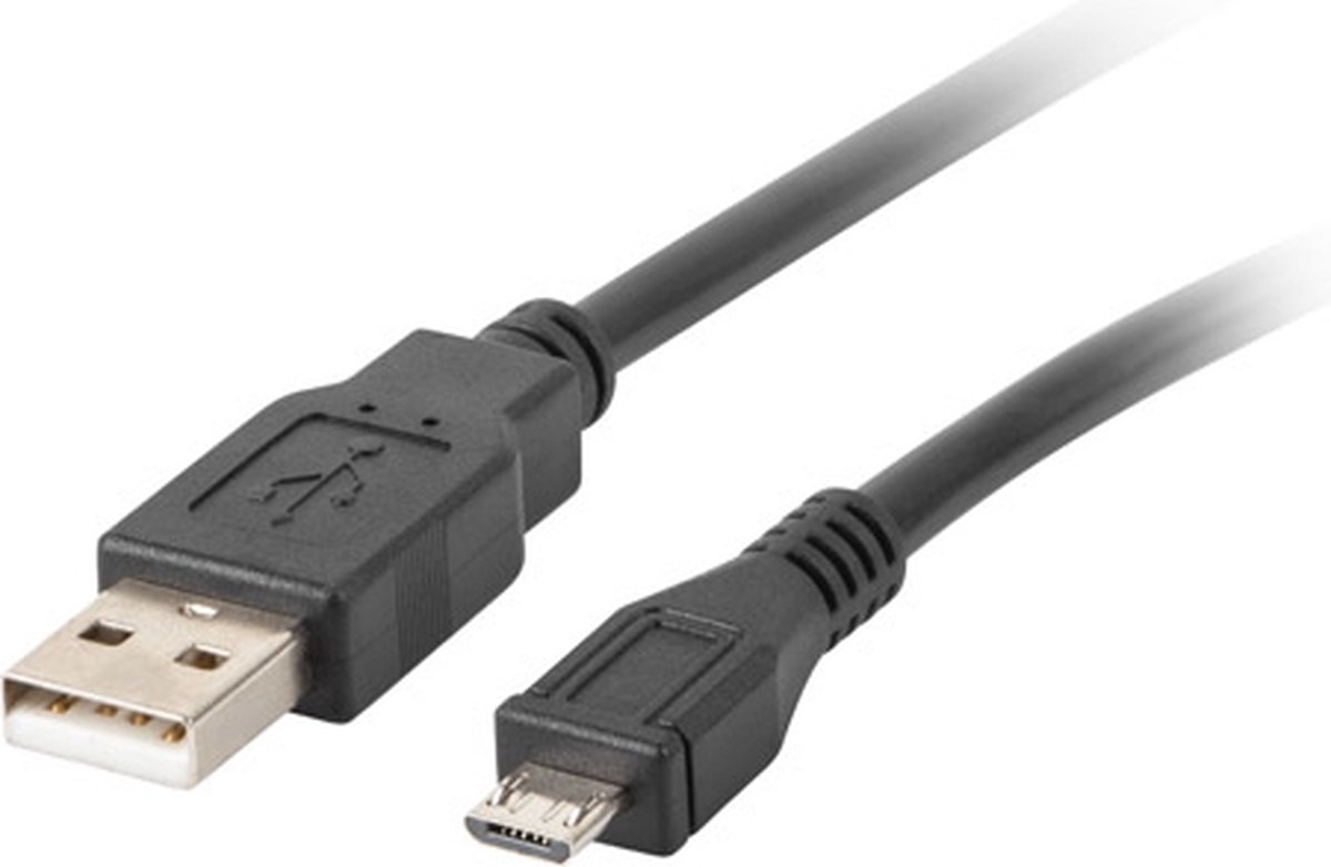 Lanberg - USB cable - USB to Micro-USB Type B - 30 cm