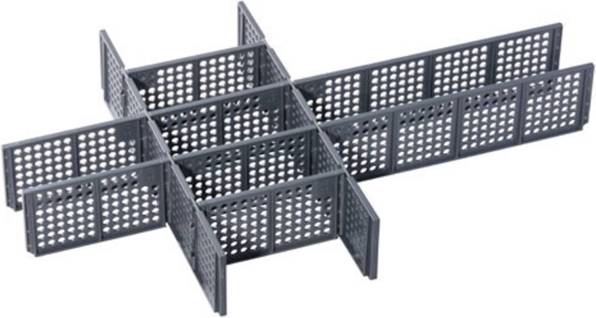 Allit 457950 ProServe Divider Set 2 Kuffertindlæg. (L x B x H) 360 x 150 x 35 mm
