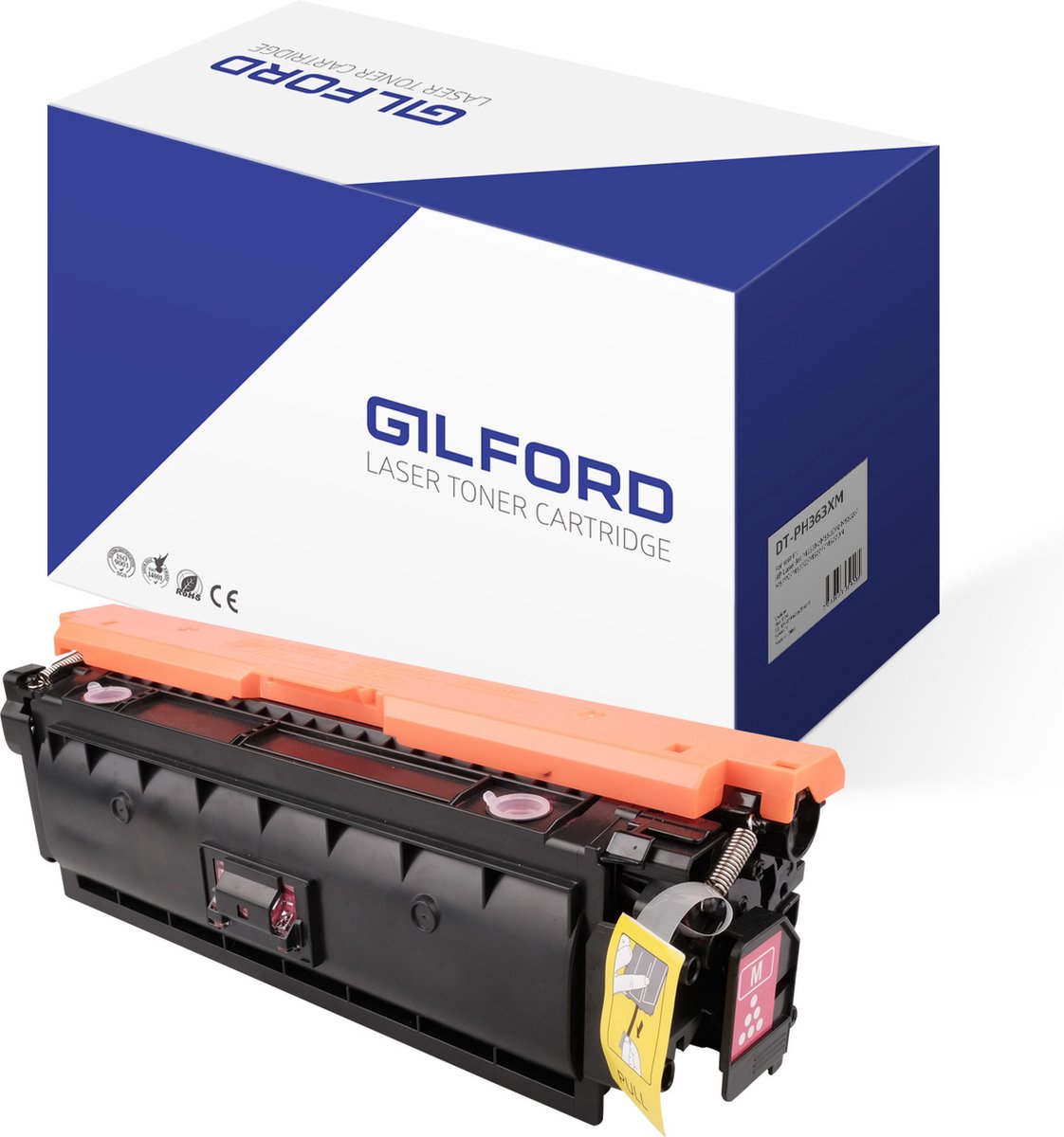 Gilford Toner Magenta 508x 9.5k - Cf363x Alternativ Till: Cf363x