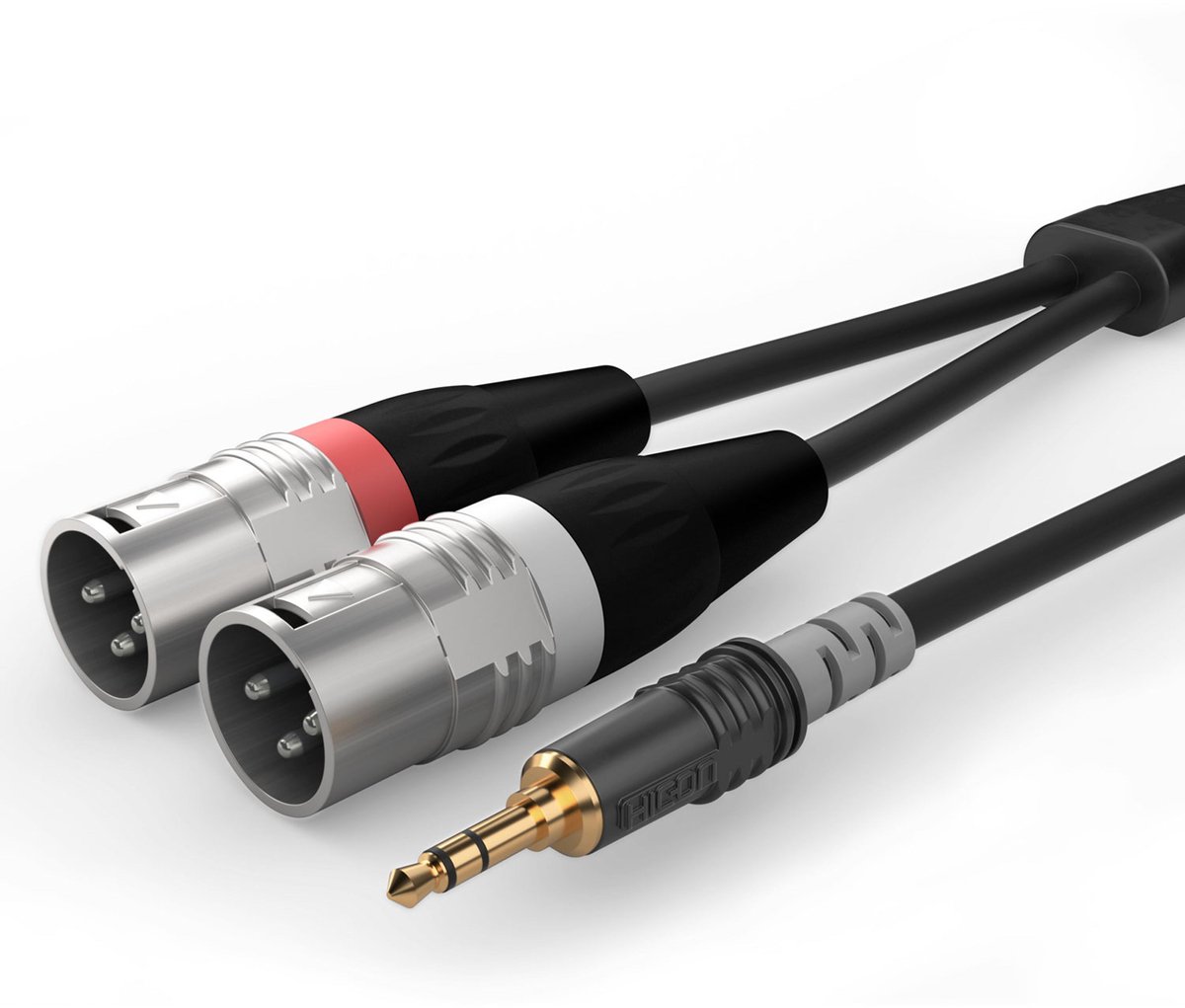 Sommer Cable HBA-3SM2-0150 Audio Adapterkabel [1x XLR-stik 3-polet - 1x Jackstik 3,5 mm] 1.50 m Sort