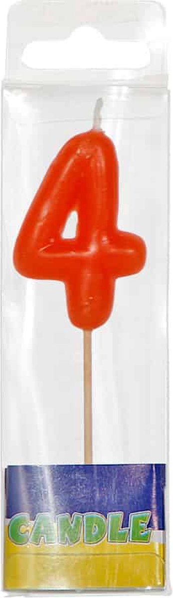 Folat BV Luxury Birthday Candle - 4 years