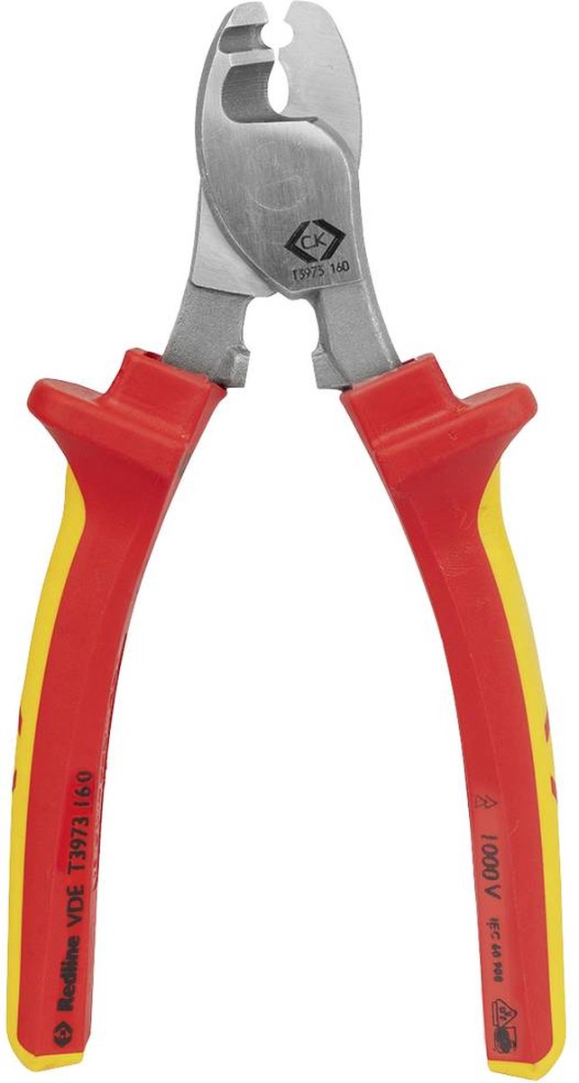 C.K T3973 160 T3973 160 Tronchese per cavi Adatto per (isolamento) Cavi in alluminio e rame, fili singoli e multipli 9 mm