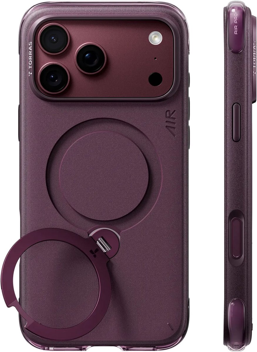 Torras Q3 Air Essential - purple - iPhone 18 Pro