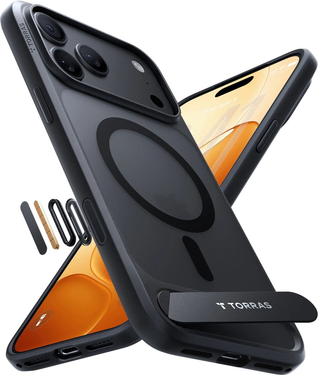 Torras Ostand L1 - black - iPhone 18 Pro Max