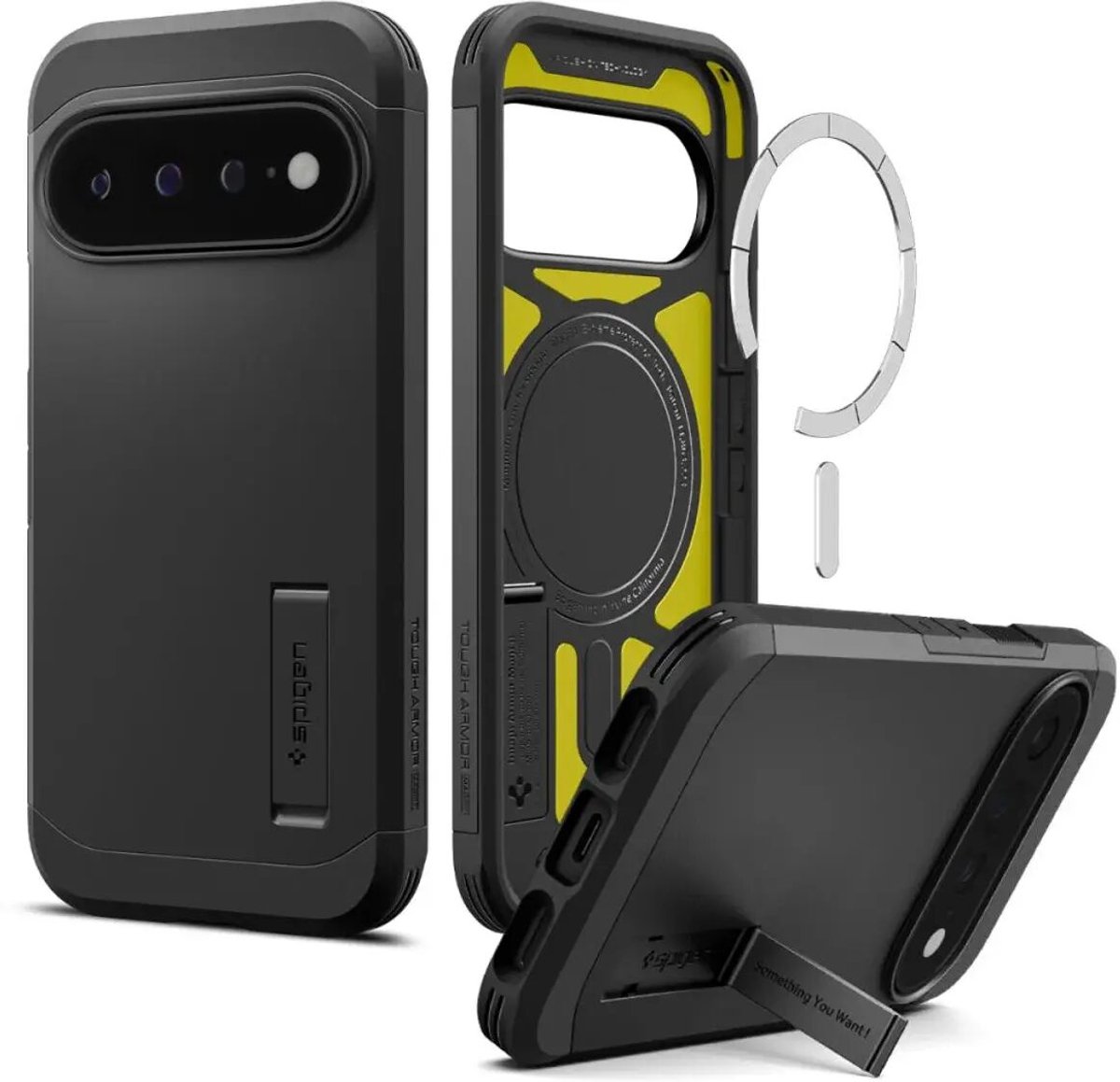 Spigen Tough Armor MagSafe - black - Google Pixel 11 Pro XL