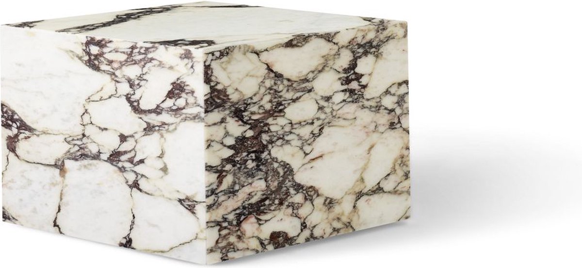 Audo Copenhagen Tavolino Plinth multicolore, rosa, cubo