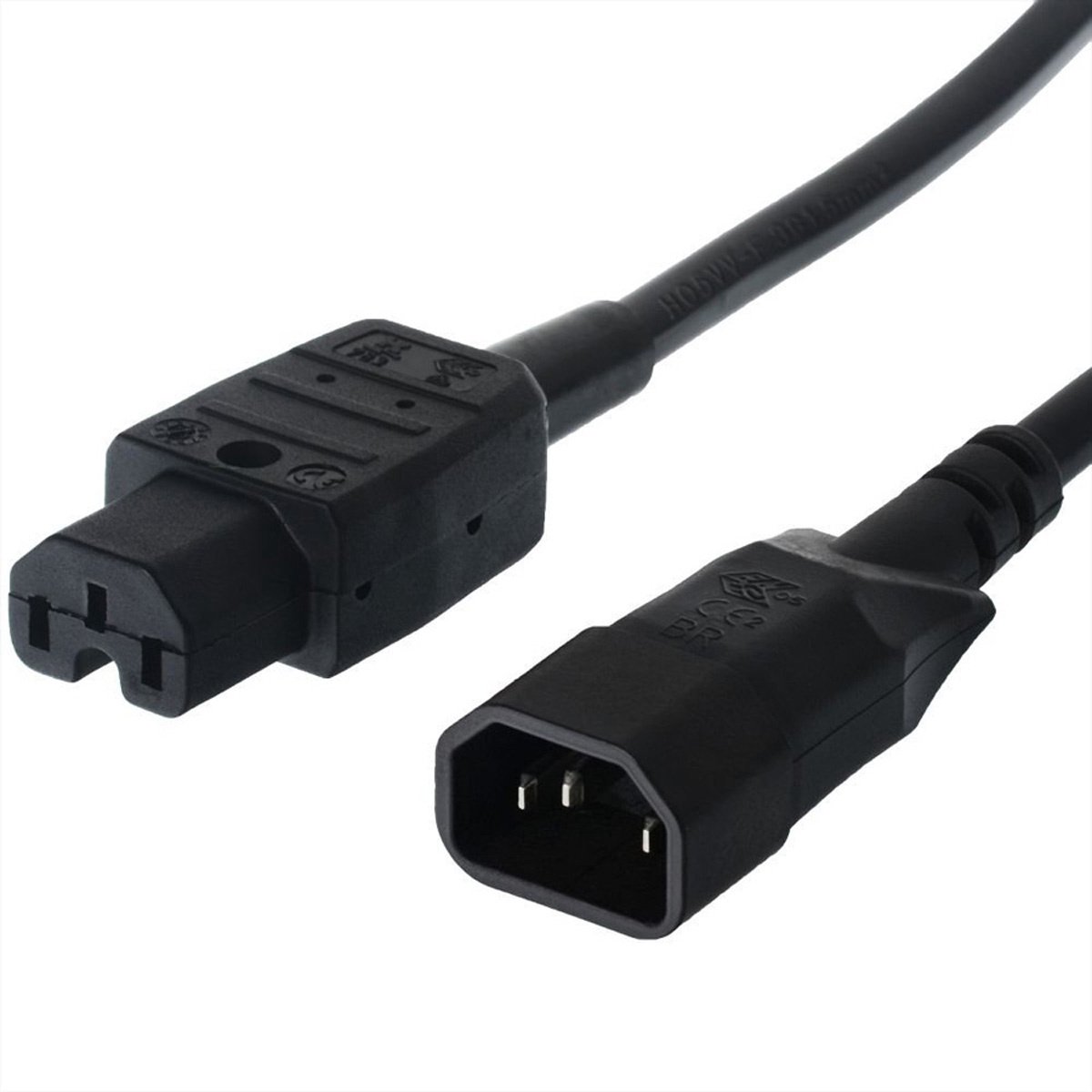 Bachmann - power cable - IEC 60320 C14 to IEC 60320 C15 - 3 m