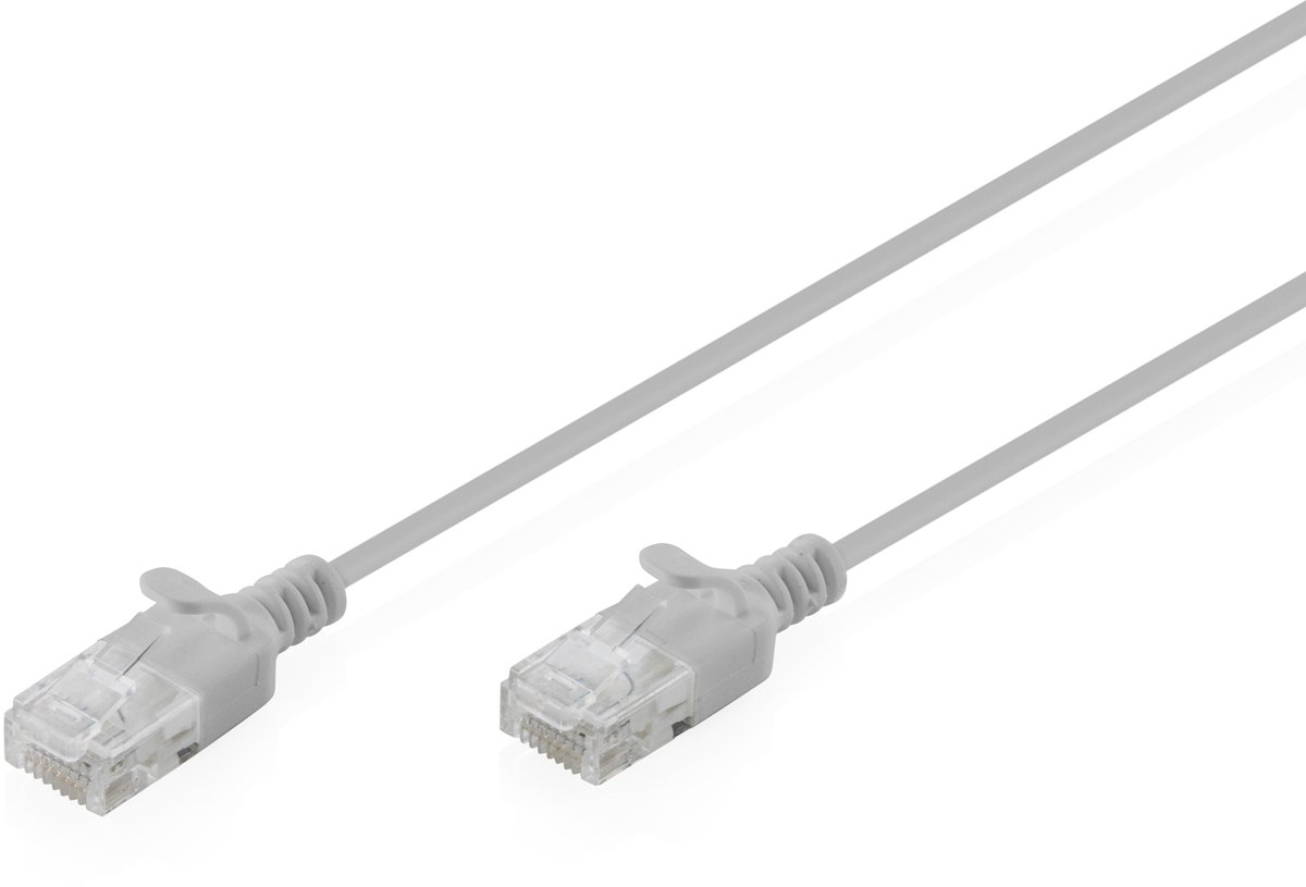 DIGITUS patch cable - grey - Grå