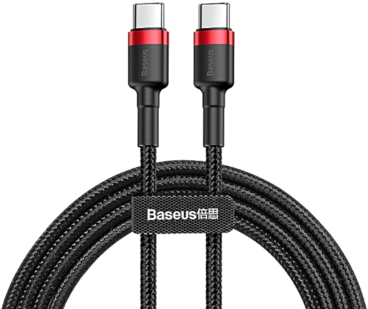Baseus USB-C <-> USB-C - 1m - Svart