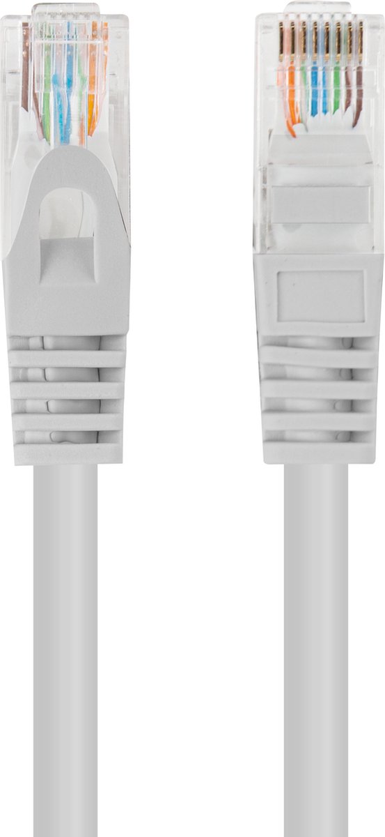 Lanberg patch cable - 7.5 m - grey RAL 7035 - Grå