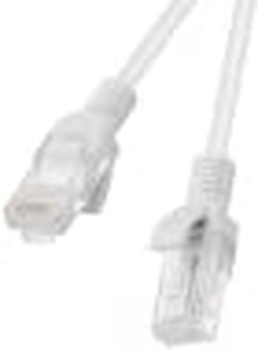 Lanberg patch cable - 50 cm - grey RAL 7035 - Grå