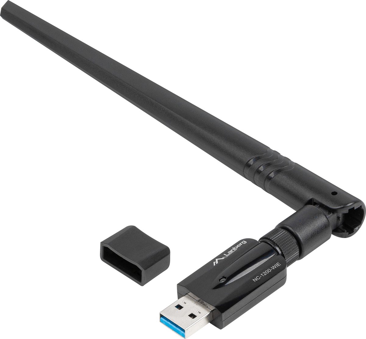 Lanberg NC-1200-WIE AC1200 Dual Band Wi-Fi USB Adapter