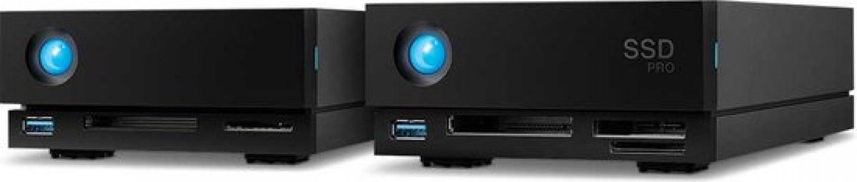 LaCie 1big Dock Thunderbolt 3 4 TB Extern hårddisk 3.5 Thunderbolt 3, USB 3.2 Gen 1, Kortläsare, DisplayPort Svart STHW4000800