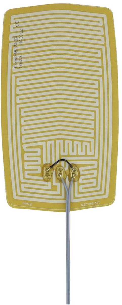 Thermo TECH Polyester Värmefolie 12 V 25 W (L x B) 236 mm x 135 mm