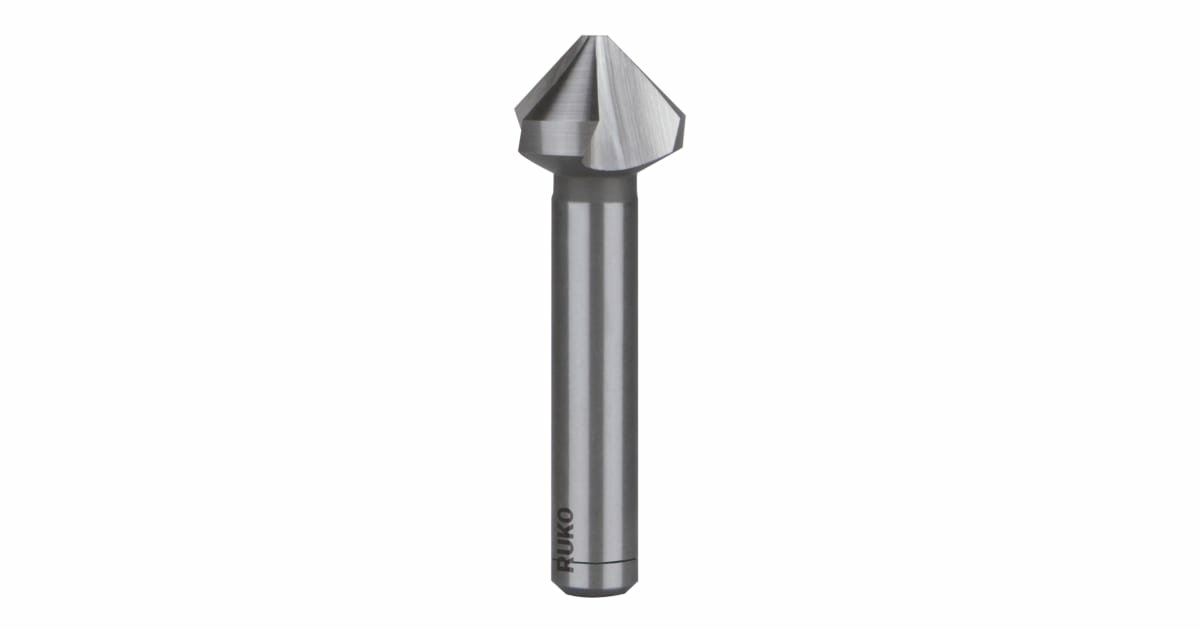 RUKO DIN 335 90 ° 102123E Konisk försänkare 25.0 mm HSSE-Co 5 blank Cylinderskaft 1 st
