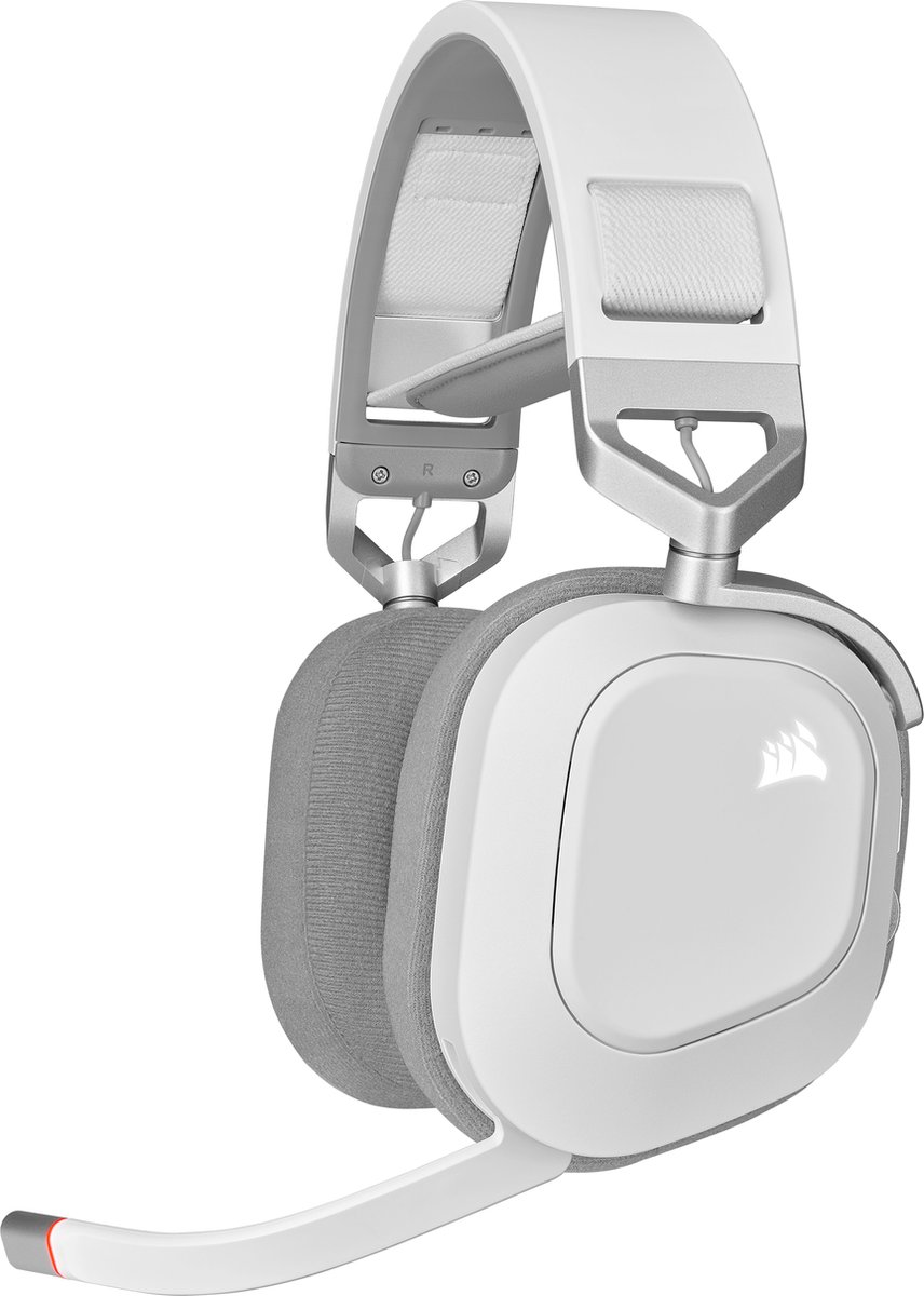Corsair HS80 RGB Wireless - White